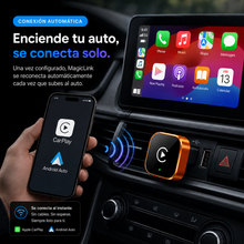 Magiclink - Adaptador CarPlay y Android Auto inalámbrico
