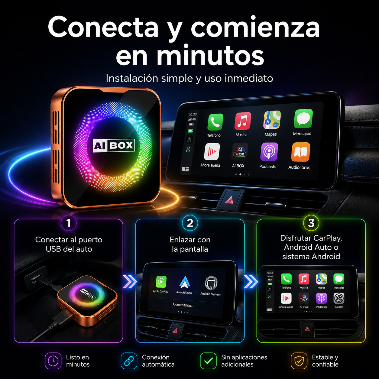 Instalación rápida de MagicLink Ultra en tres pasos