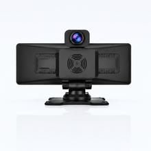 MagicScreen Pro vista trasera con cámara integrada y soporte
