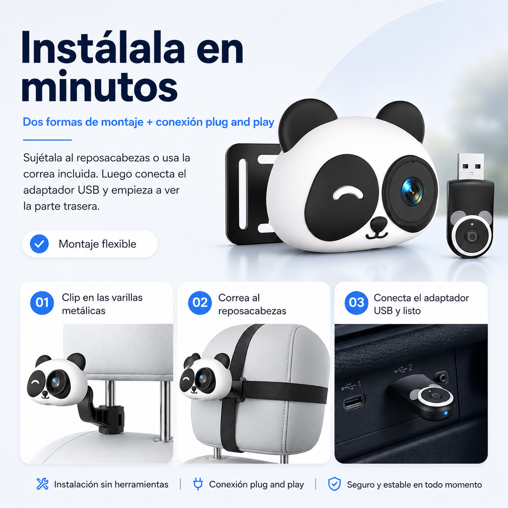 MagicView Pro con montaje flexible y conexión USB plug and play